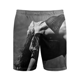 Мужские шорты 3D спортивные с принтом Девушка на пилоне в Курске,  |  | девушка | красивая | на пилоне | страстная | танец