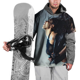 Накидка на куртку 3D с принтом Девушка на пилоне в Курске, 100% полиэстер |  | девушка | красивая | пилон | страсть | танец