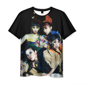 Мужская футболка 3D с принтом K-pop девушки в Курске, 100% полиэфир | прямой крой, круглый вырез горловины, длина до линии бедер | cl корея | k pop | айдолы | девушки