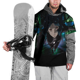 Накидка на куртку 3D с принтом Призрак в доспехах в Курске, 100% полиэстер |  | anime | ghost in the shell | kokaku kidotai | аниме | анимешникам | доспехи | призрак | призрак в доспехах