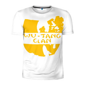 Мужская футболка 3D спортивная с принтом Wu Tang Clan в Курске, 100% полиэстер с улучшенными характеристиками | приталенный силуэт, круглая горловина, широкие плечи, сужается к линии бедра | method man | tang clan | wu tang clan