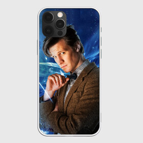 Чехол для iPhone 12 Pro Max с принтом 11th Doctor Who в Курске, Силикон |  | Тематика изображения на принте: doctor who | matt | smith | tardis | временной поток | доктор кто | мэтт | смит | тардис