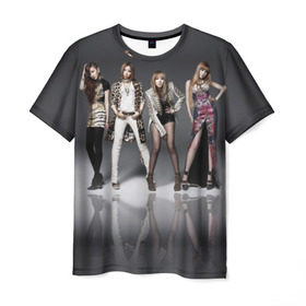Мужская футболка 3D с принтом K-pop девушки в Курске, 100% полиэфир | прямой крой, круглый вырез горловины, длина до линии бедер | 2ne1 | cl | cl корея | k pop | айдолы | девушка | кей поп | корейская | корейцы | корея | кпоп | попса | южная