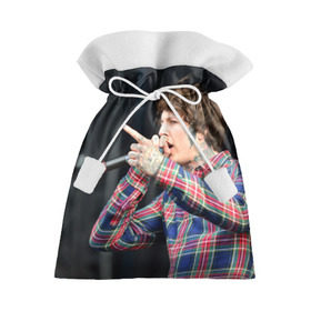 Подарочный 3D мешок с принтом Oliver Sykes в Курске, 100% полиэстер | Размер: 29*39 см | bring me the horizon | oliver sykes | sempiternal | that’s the spirit | throne | оливер сайкс