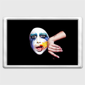 Магнит 45*70 с принтом Lady Gaga в Курске, Пластик | Размер: 78*52 мм; Размер печати: 70*45 | Тематика изображения на принте: lady gaga | взгляд | звезда | знаменитость | леди гаага | певица | поп | портрет | эпатаж | эпатажная