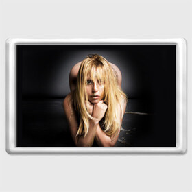 Магнит 45*70 с принтом Lady Gaga в Курске, Пластик | Размер: 78*52 мм; Размер печати: 70*45 | 