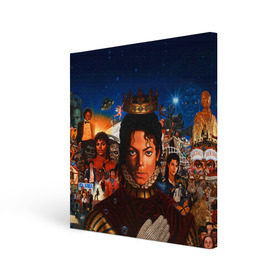 Холст квадратный с принтом Michael Jackson в Курске, 100% ПВХ |  | Тематика изображения на принте: майкл джексон