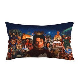 Подушка 3D антистресс с принтом Michael Jackson в Курске, наволочка — 100% полиэстер, наполнитель — вспененный полистирол | состоит из подушки и наволочки на молнии | майкл джексон