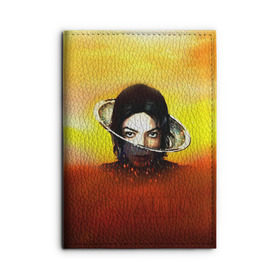 Обложка для автодокументов с принтом Michael Jackson в Курске, натуральная кожа |  размер 19,9*13 см; внутри 4 больших “конверта” для документов и один маленький отдел — туда идеально встанут права | майкл джексон