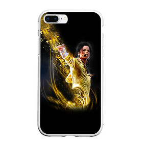 Чехол для iPhone 7Plus/8 Plus матовый с принтом Michael Jackson в Курске, Силикон | Область печати: задняя сторона чехла, без боковых панелей | майкл джексон