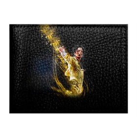 Обложка для студенческого билета с принтом Michael Jackson в Курске, натуральная кожа | Размер: 11*8 см; Печать на всей внешней стороне | Тематика изображения на принте: майкл джексон