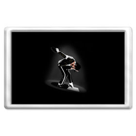 Магнит 45*70 с принтом Michael Jackson в Курске, Пластик | Размер: 78*52 мм; Размер печати: 70*45 | майкл джексон