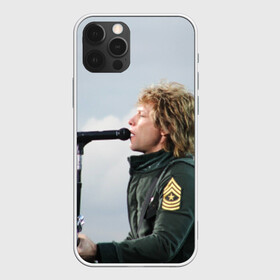 Чехол для iPhone 12 Pro с принтом BON JOVI в Курске, силикон | область печати: задняя сторона чехла, без боковых панелей | Тематика изображения на принте: bon jovi | burning bridges | david bryan | hugh mcdonald | its my life | tico torres | джон бон джови | дэвид брайан | ричи самбора | тико торрес | хью макдональд