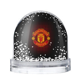 Снежный шар с принтом Манчестер Юнайтед в Курске, Пластик | Изображение внутри шара печатается на глянцевой фотобумаге с двух сторон | манчестер юнайтед | футбол