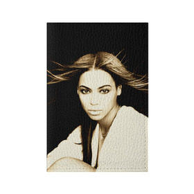 Обложка для паспорта матовая кожа с принтом Beyonce в Курске, натуральная матовая кожа | размер 19,3 х 13,7 см; прозрачные пластиковые крепления | beyonce | бейонсе | музыка