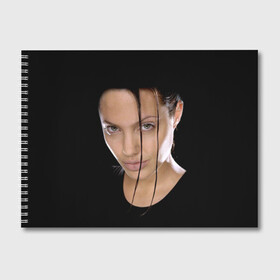 Альбом для рисования с принтом Анжелина Джоли в Курске, 100% бумага
 | матовая бумага, плотность 200 мг. | angelina jolie | американская актриса | анжелина джоли | режиссёр | фотомодель | ценарист