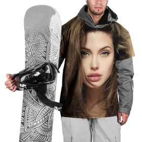 Накидка на куртку 3D с принтом Анжелина Джоли в Курске, 100% полиэстер |  | Тематика изображения на принте: angelina jolie | американская актриса | анжелина джоли | режиссёр | фотомодель | ценарист