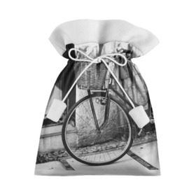 Подарочный 3D мешок с принтом Велосипед в Курске, 100% полиэстер | Размер: 29*39 см | bike | байк | велосипед | италия | стиль