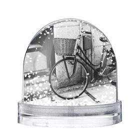 Водяной шар с принтом Велосипед в Курске, Пластик | Изображение внутри шара печатается на глянцевой фотобумаге с двух сторон | bike | байк | велосипед | италия | стиль