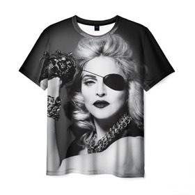 Мужская футболка 3D с принтом Мадонна в Курске, 100% полиэфир | прямой крой, круглый вырез горловины, длина до линии бедер | madonna louise ciccone | автор песен | актриса | американская певица | мадонна луиза чикконе | писательница | продюсер | танцовщица