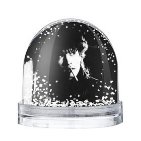 Снежный шар с принтом Цой в Курске, Пластик | Изображение внутри шара печатается на глянцевой фотобумаге с двух сторон | цой