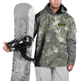Накидка на куртку 3D с принтом A II + в Курске, 100% полиэстер |  | армия | военный | группа | крови | служба