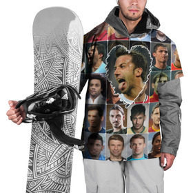 Накидка на куртку 3D с принтом Алессандро Дель Пьеро - лучший в Курске, 100% полиэстер |  | alessandro del piero | алессандро дель пьеро | лучшие футболисты | любимые игроки | самые крутые | сердце | футбол | я люблю