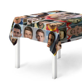 Скатерть 3D с принтом Гарет Бэйл - лучший в Курске, 100% полиэстер (ткань не мнется и не растягивается) | Размер: 150*150 см | Тематика изображения на принте: gareth bale | гарет бэйл | лучшие футболисты | любимые игроки | самые крутые | сердце | футбол | я люблю