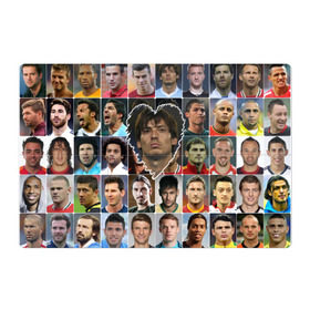 Магнитный плакат 3Х2 с принтом Давид Сильва - лучший в Курске, Полимерный материал с магнитным слоем | 6 деталей размером 9*9 см | Тематика изображения на принте: david silva | давид сильва | лучшие футболисты | любимые игроки | самые крутые | сердце | футбол | я люблю