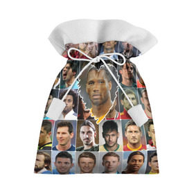 Подарочный 3D мешок с принтом Дидье Дрогба - лучший в Курске, 100% полиэстер | Размер: 29*39 см | Тематика изображения на принте: didier drogba | дидье дрогба | лучшие футболисты | любимые игроки | самые крутые | сердце | футбол | я люблю