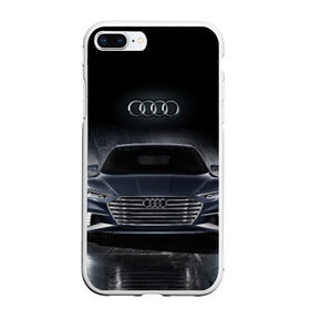 Чехол для iPhone 7Plus/8 Plus матовый с принтом Audi в Курске, Силикон | Область печати: задняя сторона чехла, без боковых панелей | audi | car | ауди | машина
