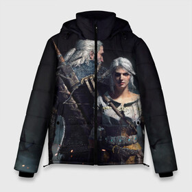 Мужская зимняя куртка 3D с принтом Geralt and Ciri в Курске, верх — 100% полиэстер; подкладка — 100% полиэстер; утеплитель — 100% полиэстер | длина ниже бедра, свободный силуэт Оверсайз. Есть воротник-стойка, отстегивающийся капюшон и ветрозащитная планка. 

Боковые карманы с листочкой на кнопках и внутренний карман на молнии. | ciri | gerald | roach | wild hunt | witcher | ведьмак | ведьмы | геральд | дикая охота | йен | йеннифер | плотва | цири