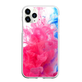 Чехол для iPhone 11 Pro матовый с принтом Взрыв красок в Курске, Силикон |  | Тематика изображения на принте: краски | розовый | яркий
