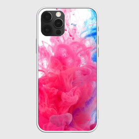 Чехол для iPhone 12 Pro Max с принтом Взрыв красок в Курске, Силикон |  | Тематика изображения на принте: краски | розовый | яркий
