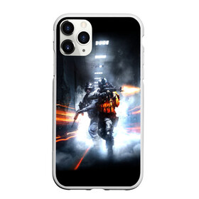 Чехол для iPhone 11 Pro Max матовый с принтом Battlefield Hardline в Курске, Силикон |  | battlefield | game | hardline | игра
