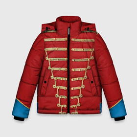 Зимняя куртка для мальчиков 3D с принтом Пиджак Майкла Джексона в Курске, ткань верха — 100% полиэстер; подклад — 100% полиэстер, утеплитель — 100% полиэстер | длина ниже бедра, удлиненная спинка, воротник стойка и отстегивающийся капюшон. Есть боковые карманы с листочкой на кнопках, утяжки по низу изделия и внутренний карман на молнии. 

Предусмотрены светоотражающий принт на спинке, радужный светоотражающий элемент на пуллере молнии и на резинке для утяжки | jackson | michael | джексон | костюм | майкл | одежда | пиджак