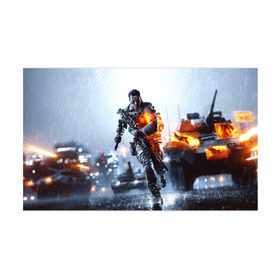 Бумага для упаковки 3D с принтом Battlefield Multiplayer в Курске, пластик и полированная сталь | круглая форма, металлическое крепление в виде кольца | battlefield | армия | бой | война | игра | солдат