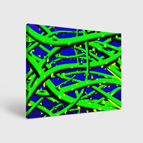 Холст прямоугольный с принтом Шипы в Курске, 100% ПВХ |  | Тематика изображения на принте: колючки | растения | шипы | яркий