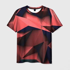 Мужская футболка 3D с принтом Kicker в Курске, 100% полиэфир | прямой крой, круглый вырез горловины, длина до линии бедер | абстракт | абстракции | иллюзия | прикольные | текстуры