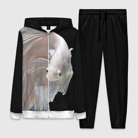 Женский костюм 3D с принтом Бойцовая рыбка в Курске,  |  | аквариумная | бойцовая | красивый | плавники | рыба | рыбка | хвост | япаонская