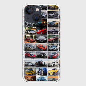 Чехол для iPhone 13 mini с принтом Крутые тачки в Курске,  |  | дорогие машины | крутые тачки | лучшие авто | спортивные автомобили | спорткары