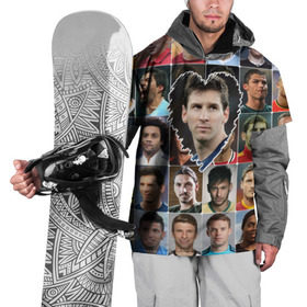 Накидка на куртку 3D с принтом Лионель Месси - лучший в Курске, 100% полиэстер |  | lionel messi | аргентина | барса | барселона | золотой мяч | лионель месси | лучшие футболисты | любимый игрок | мой любимец | самый крутой | сердце | футбол | я люблю