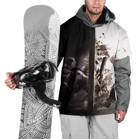 Накидка на куртку 3D с принтом SWAT в Курске, 100% полиэстер |  | counter strike | cs | cs go | swat | омон | спецназ