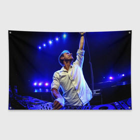Флаг-баннер с принтом Armin Van Buuren в Курске, 100% полиэстер | размер 67 х 109 см, плотность ткани — 95 г/м2; по краям флага есть четыре люверса для крепления | armin van buuren | avb | dj | армин ван бюрен