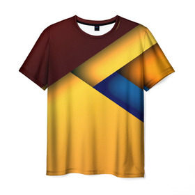Мужская футболка 3D с принтом Stiil geometria в Курске, 100% полиэфир | прямой крой, круглый вырез горловины, длина до линии бедер | grunge | new | арт | гранж | краска | прикольные | цветные