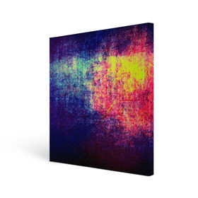 Холст квадратный с принтом Штрихи(потертости) в Курске, 100% ПВХ |  | rainbow | краска | прикольные | радуга | текстуры | штрихи