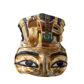 Бандана-труба 3D с принтом Фараон в Курске, 100% полиэстер, ткань с особыми свойствами — Activecool | плотность 150‒180 г/м2; хорошо тянется, но сохраняет форму | египет | фараон