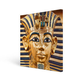 Холст квадратный с принтом Фараон в Курске, 100% ПВХ |  | египет | фараон