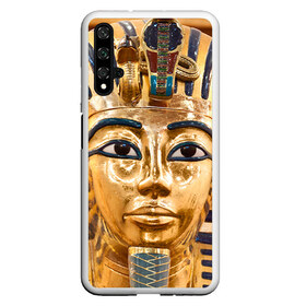 Чехол для Honor 20 с принтом Фараон в Курске, Силикон | Область печати: задняя сторона чехла, без боковых панелей | египет | фараон