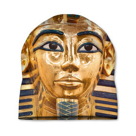 Шапка 3D с принтом Фараон в Курске, 100% полиэстер | универсальный размер, печать по всей поверхности изделия | египет | фараон